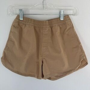 Gap Kids Khaki Elastic Waist Shorts- Girls- Size Medium